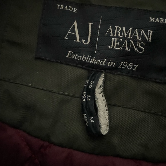 ARMANI JEANS WINTER SUEDED COAT - Picture 4 of 4